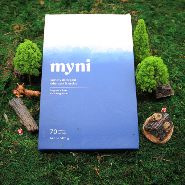 Détergent à lessive Myni - 70 pastilles (3.90 $ remis à la cause choisie)