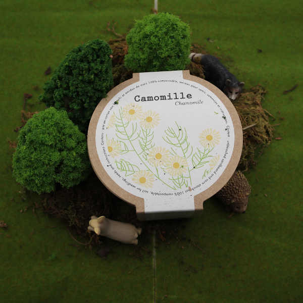 Minipots compostables 4 po (2.70 $ remis à la cause choisie)