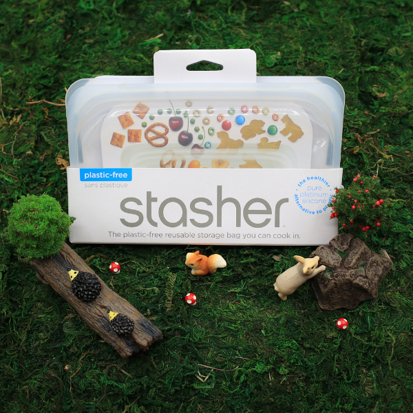 Stashers - sac réutilisable en silicone (3.00 $ - 4.50 $ remis à la cause choisie)