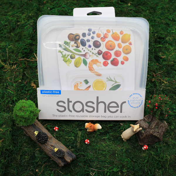 Stashers - sac réutilisable en silicone (3.00 $ - 4.50 $ remis à la cause choisie)