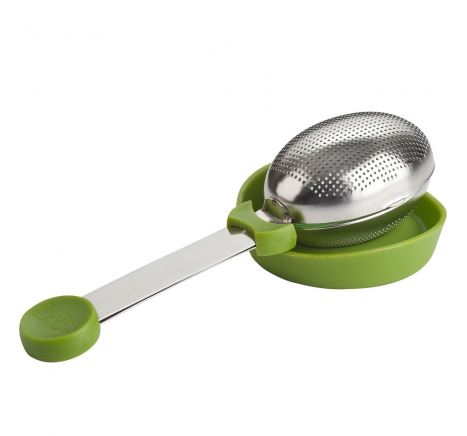 Infuseur à thé avec attrape-goutte (3.00 $ remis à la cause choisie)